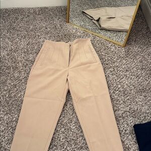 Zara Tan Dress Pants